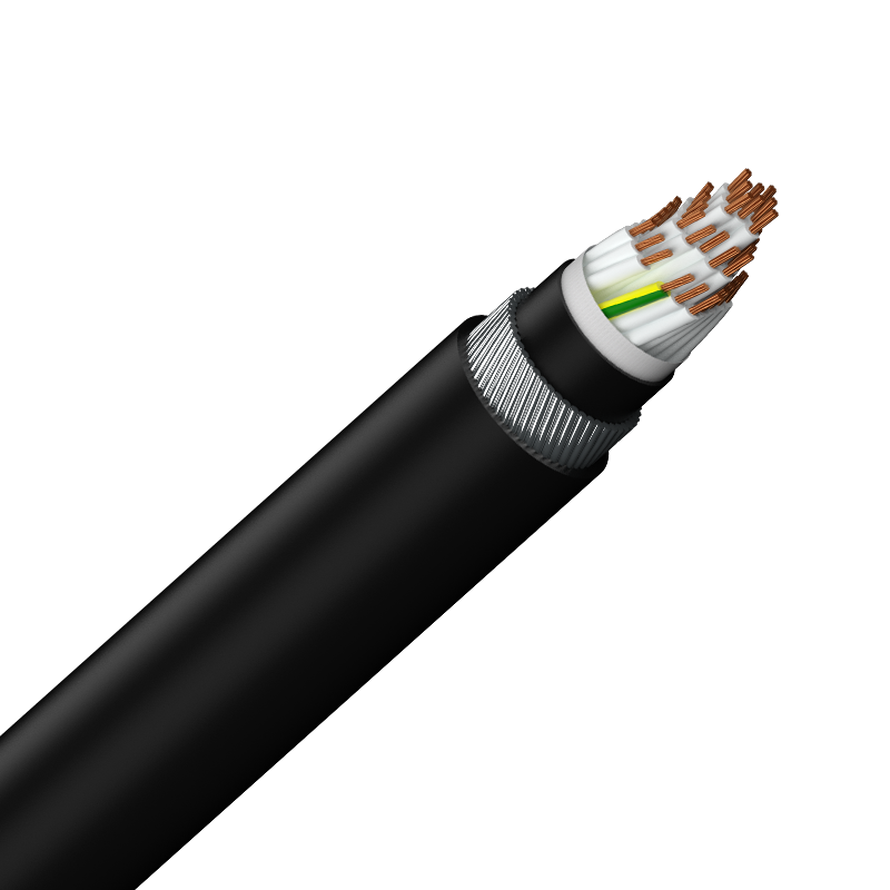 PVC insulated and sheathed,Steel wires armored control cable