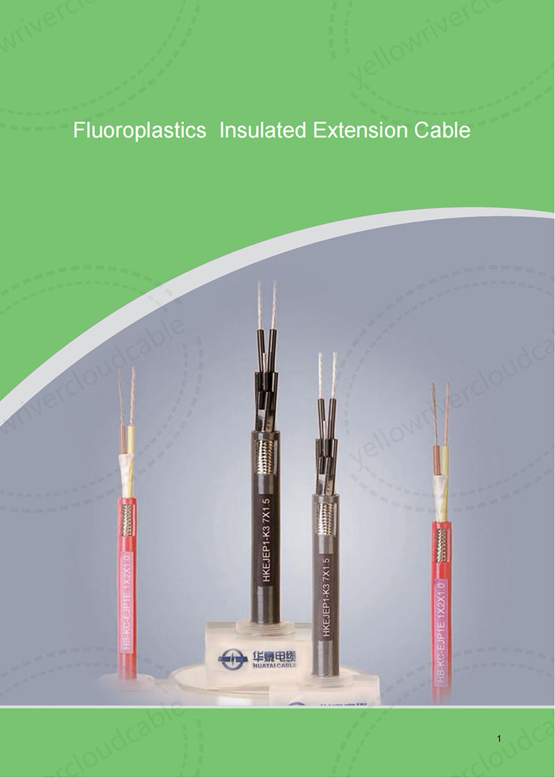 Fluoroplastics Insulated Extension Cable 1